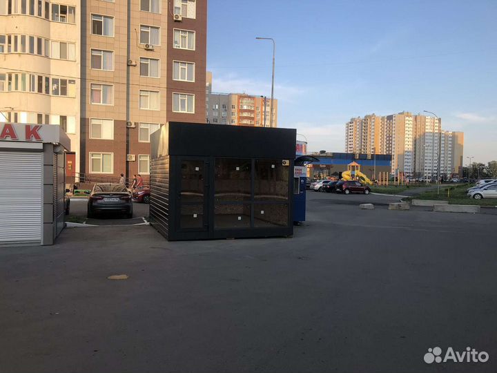 Торговый павильон с местом