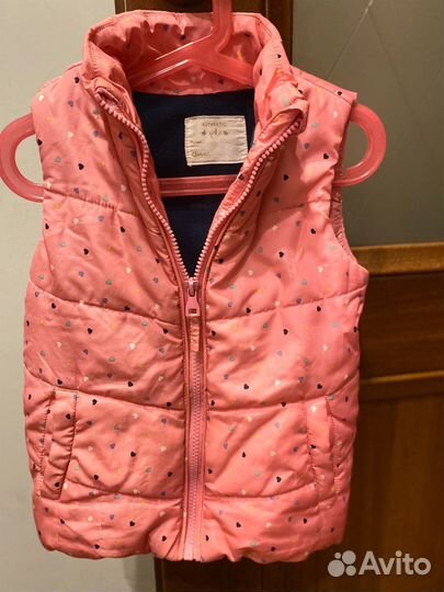 Жилетка для девочки 110 Mothercare