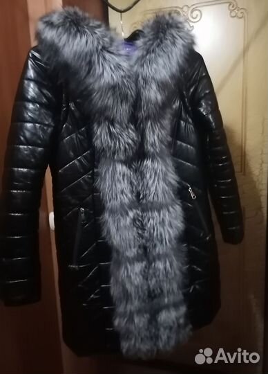 Пуховик женский 48 50 бу