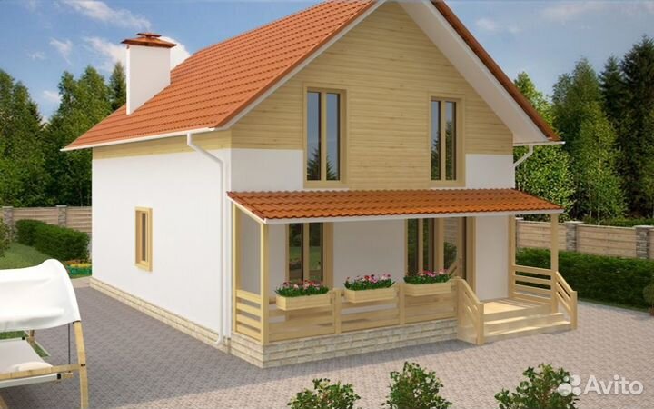 Проекты домов для ипотеки и строительства - 135 м2