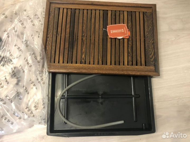 Чабань из венге 35х55 см. Чайный поднос