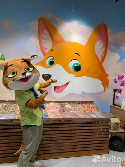 Ростовая кукла Лис прокат