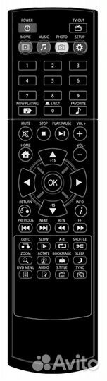 Пульт аналог 3Q F360HW