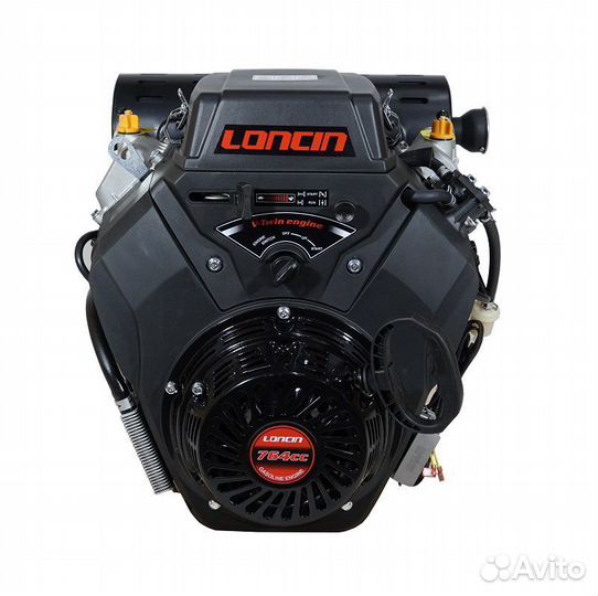 Двигатель Loncin lc2v80fd D25 20А,30л.с эл.ст/руч