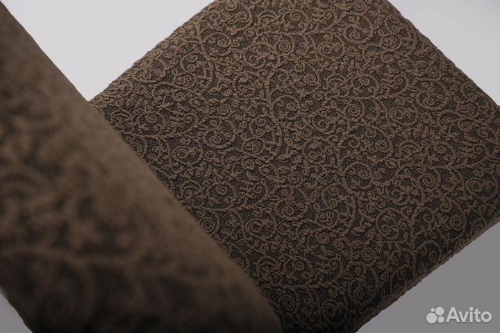 Чехлы на стулья со спинкой на кухню, Коричневый