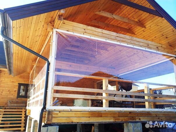 Мягкие окна - шторы пвх на дачи и кафе