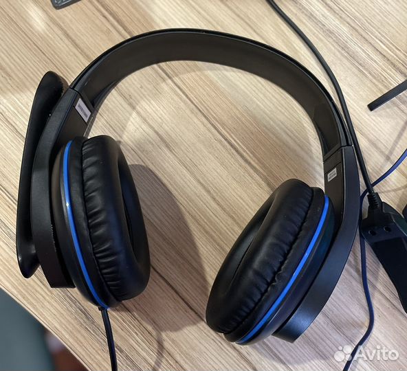 Наушники с микрофоном sades