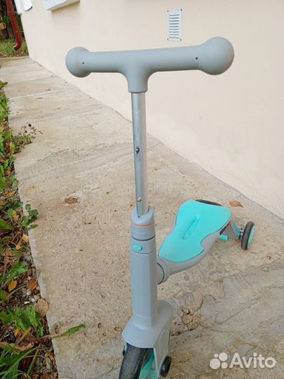 Самокат детский беговел 3в1