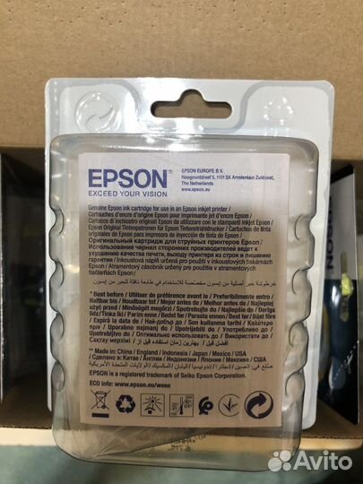 Цветные картриджы epson wf 100