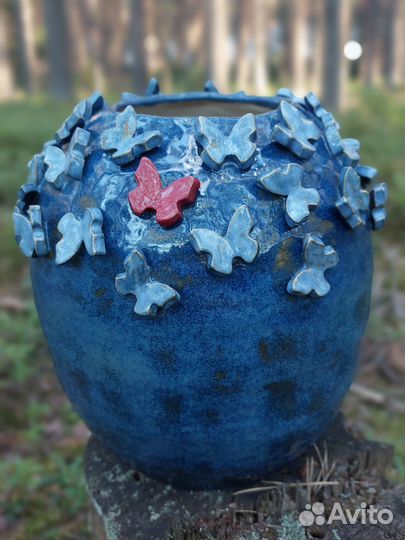 Керамическая ваза Ручной работы