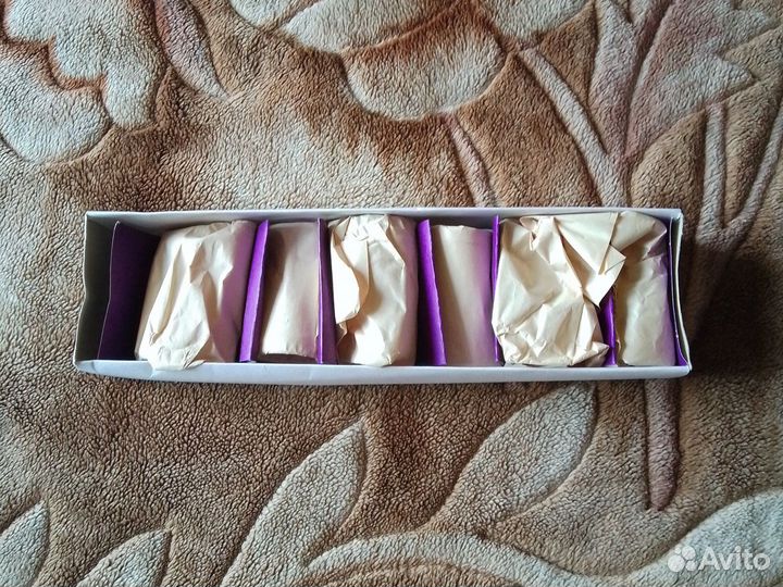 Хрустальные рюмки сапожки