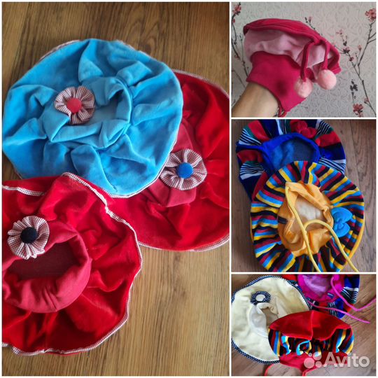 Беретки, шапочки новые