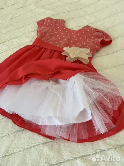Платье для девочки 86 р новое