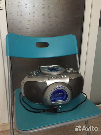 Бумбокс daewoo серебристый submarina