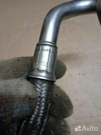 Трубка турбины audi а4б6,а4б7 2,0