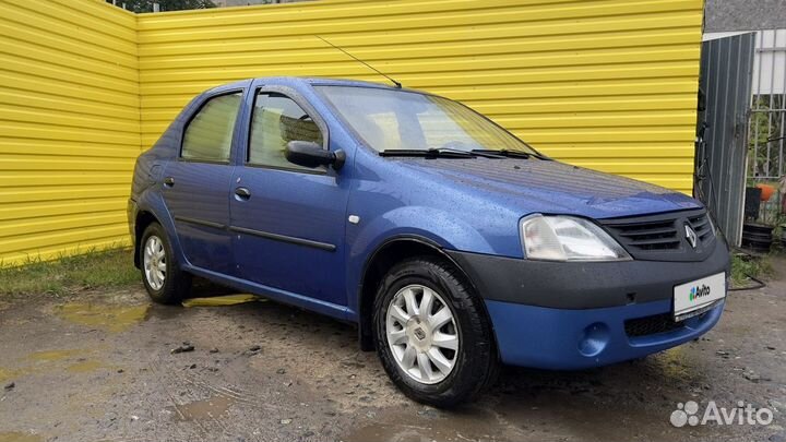 Renault Logan 1.4 МТ, 2007, 187 361 км