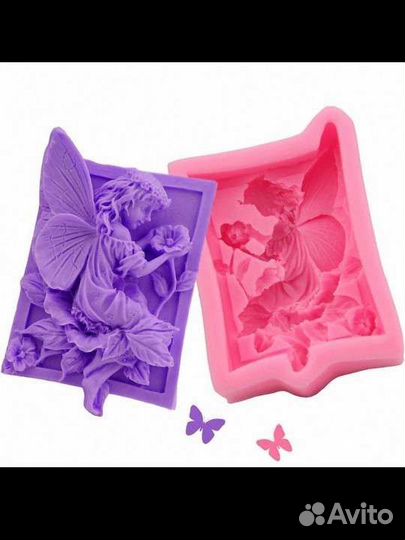 Форма силиконовая для мыла фея