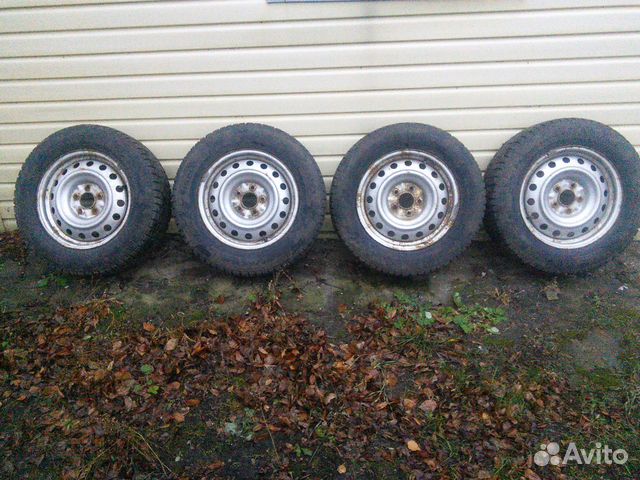Колеса в сборе r16 зимние