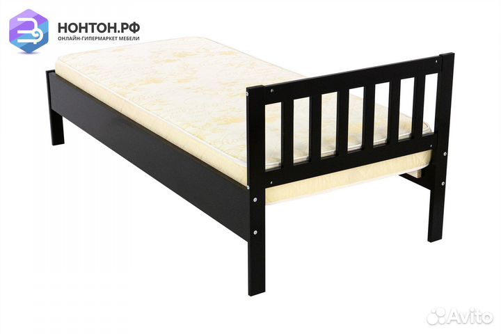 Кровать Массив 0.9 м венге