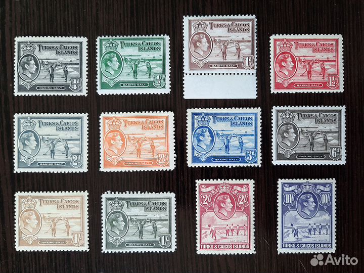 Колонии Германии и Англии + Синий пенни