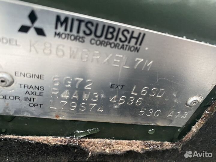 АКПП mitsubishi montero sport 1 R4AW3