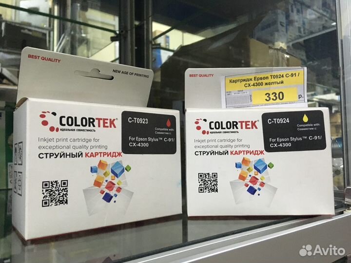 Картридж Colorteck для Epson T0924/23 C-91