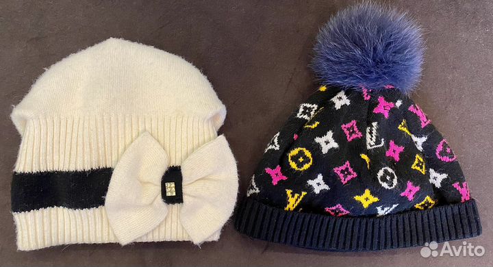 Детские шапки зима цена за 2