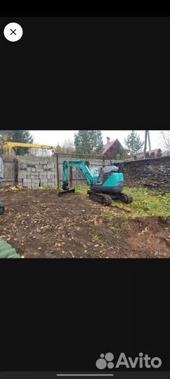 Мини-экскаватор Kobelco SK09SR, 2012