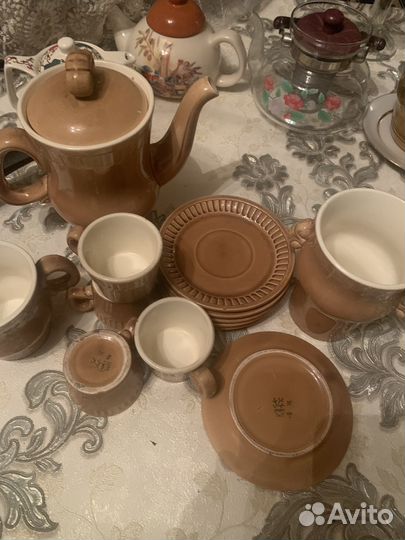 Кофейный сервиз СССР конокова (зик)