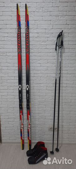 Беговые лыжи salomon equipe 6 combi 201