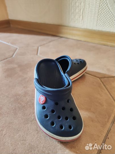 Crocs C8 синие детские
