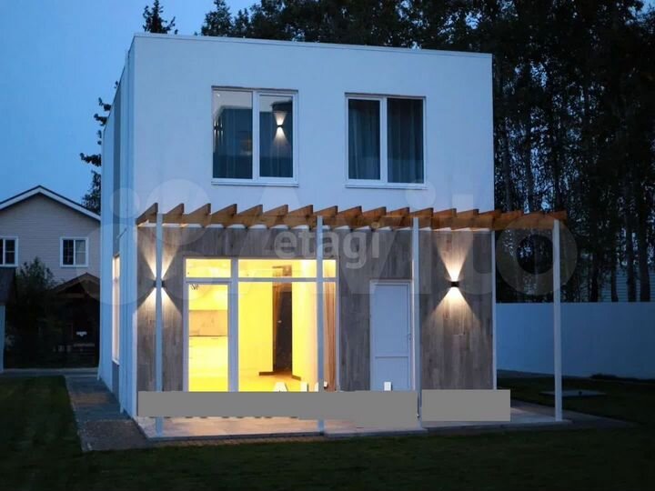 Коттедж 190 м² на участке 12,2 сот.