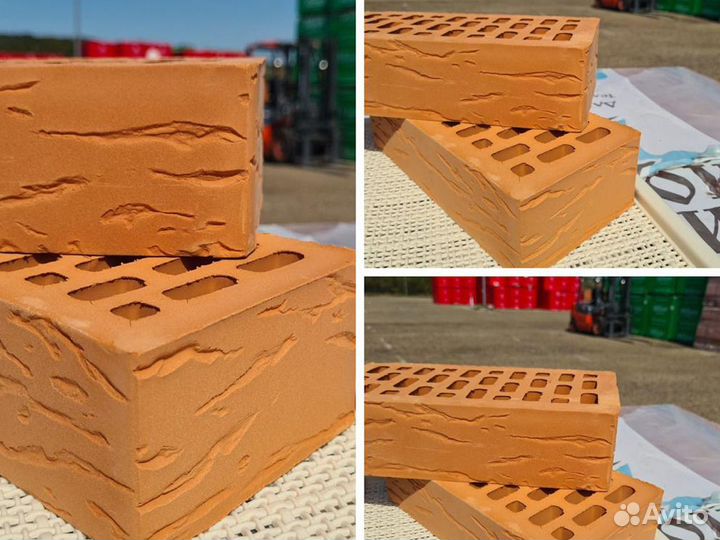 Кирпич красный лицевой