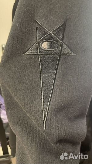 Худи Rick owens mountain champion