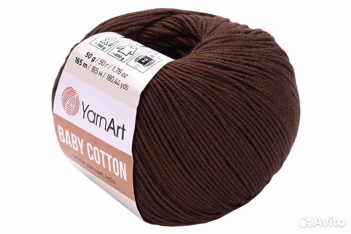 Пряжа YarnArt Baby Cotton (Ярнарт Беби Коттон)