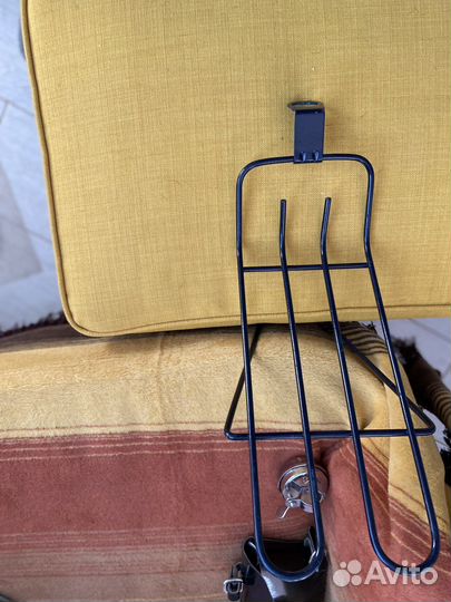 Багажник и насос к велосипеду СССР