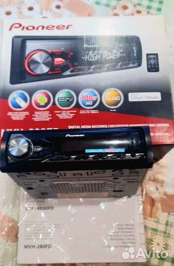 Автомагнитола Pioneer Mvh-280Fd