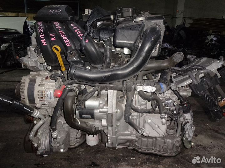 Двс+кпп nissan HR12DE 330538A