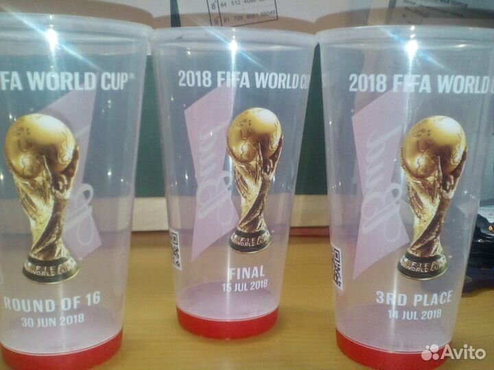 Стаканы Coca-Cola и Bud с чемпионата мира 2018