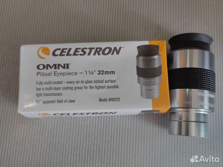 Окуляр для телескопа celestron 32мм