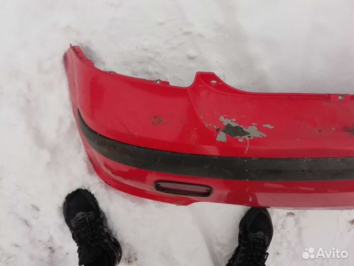 Бампер hyundai getz задний