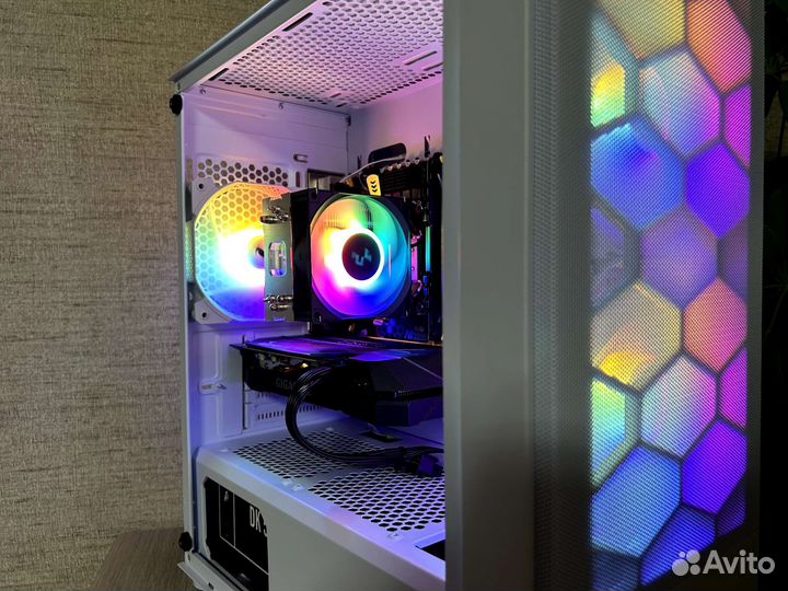 Игровой пк Intel 8 ядер/gtx1660s/16gb ddr4/ssd 1tb