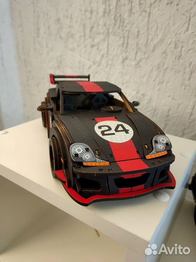 Сборная модель автомобиля из фанеры