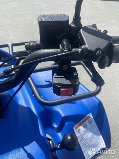 Квадроцикл с псм irbis ATV 200 LUX синий