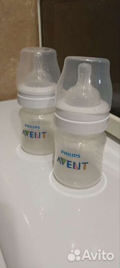 Бутылочки avent бу с рождения антиколик
