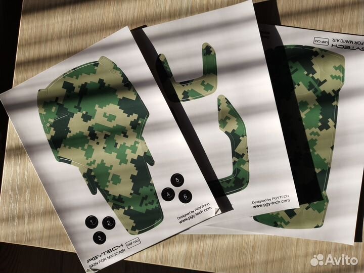 Наклейки на коптер DJI mavic air 1