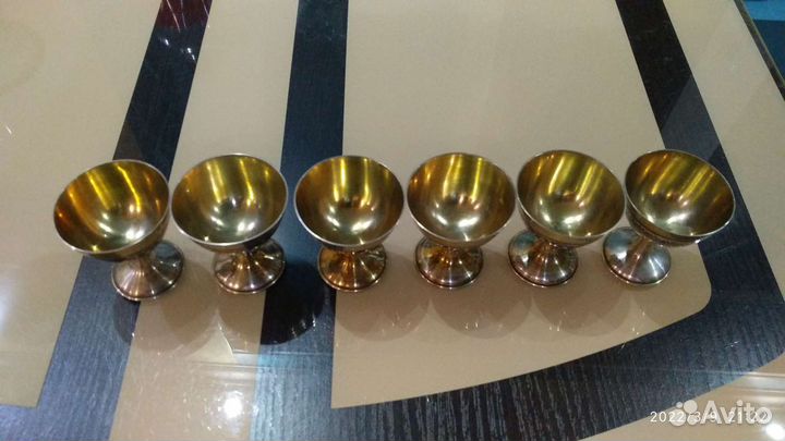 Серебряные рюмки СССР 875 пробы