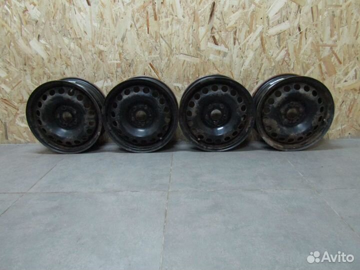 Штампованные диски бу R15 на chevrolet aveo T300