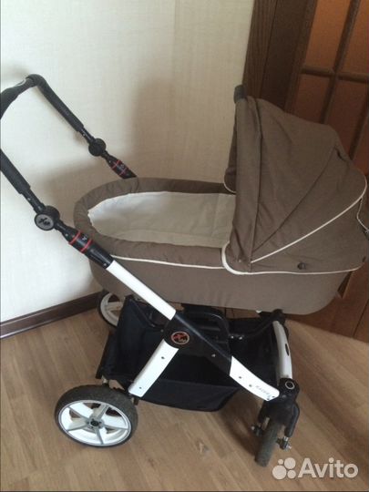 Hartan Racer GT 2 в 1 кофейного цвета