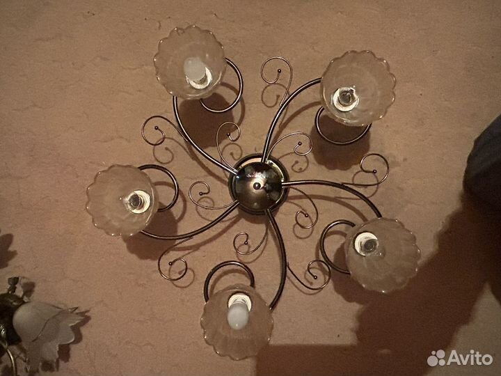 Люстра 3 штуки